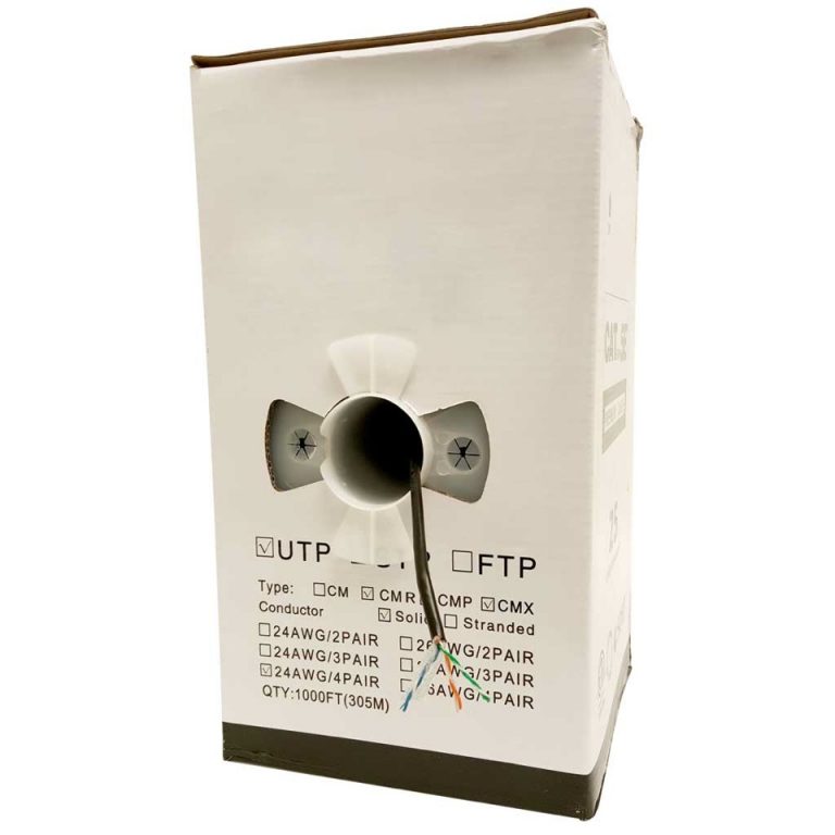 CAT5 Direct Burial Cable with UV & ETL Rating 1000 feet TechVision USA